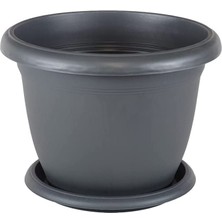 Serinova V509 Villa Saksı Set No: 9 22 Litre, 42 cm, Antrasit
