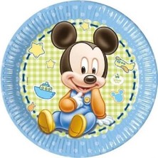 Event Party Store  Disney Baby Mickey Tabak 23 cm 8'li
