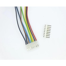Sanec 5,08MM 8 Pin Kablolu Konnektör Takım 10CM - 1,00MM