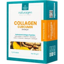 Naturagen Immun Collagen Curcumin Glutatyon Multivitamin 60 Tablets + Hap Kutusu
