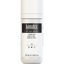Liquitex Professional Soft Body Akrilik Boya 237ML Titanium White 432 S1