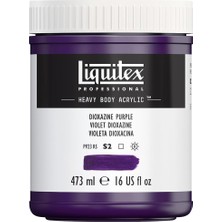 Liquitex Professional Heavy Body Akrilik Boya 473ML Dioxazine Purple 186 S2