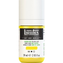 Liquitex Professional Soft Body Akrilik Boya 59ML Cadmium-Free Yellow Light 889 S3
