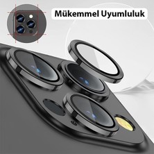 Polhammobile Polham 0.4mm Metal iPhone 14 Pro-14 Pro Max Kamera Lens Koruyucu,3 Adet Set Kamera Koruyucu Kırılmaz