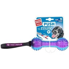 Gigwi Push To Mute Dambıl Ses Kontrollü 18 cm Köpek Oyuncağı