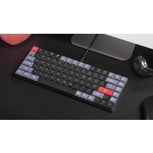 Keychron S1 Qmk Custom - Gateron Low Profile Red Switch-Hot Swappable -Rgb- Mechanical Keyboard Full Assembled - Aluminum Body