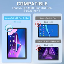 Z-Mobile Lenovo Tab M10 Plus TB-125F - TB-128F 3. Jenerasyon 2022 Uyumlu Ekran Koruyucu Nano Esnek Kırılmaz