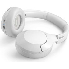 Philips Bt Anc Pro Kulak Üstü Bluetooth Kulaklık 60 Saate Kadar Kesintisi Müzik Keyfi -  Dokunmatik Hi-Res Beyaz -TAH8506WT