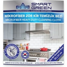 Green Farma Smart Green Nano Silver Microfiber Zor Kir Temizlik Bezi 32X31