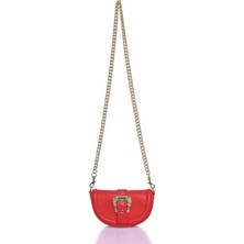 Versace Jeans Couture 74VA4BF4-ZS413-521 Kırmızı Kadın Omuz Çantası