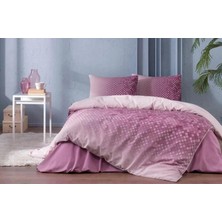 Özdilek Modaletto Tek Kişilik Nevresim Takımı Pıramıde Bordo