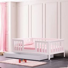 Setay Montessori Karyola, Berlin Yavrulu Montessori Yatak - Pembe