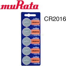 Murata CR2016 Saat ve Cihaz Için Orjinal Pil