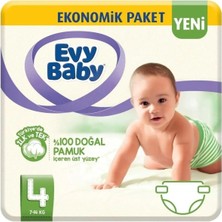 Evy Baby Bebek Bezi 4 Beden Hipoalerjenik 27 Adet 7-14KG (Yeni)