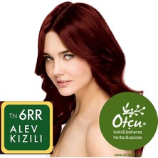 Natural Colors 6rr Alev Kızılı (Aşk Kızılı) Organik Saç Boyası