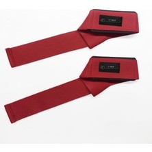 Force Padded Lifting Straps - Ağırlık Kaldırma Kayışı Kırmızı (2 Adet) ŞK-133