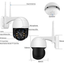 Radex 2mp Dış Mekan Wıreless Kablosuz Ptz Güvenlik Kamerası