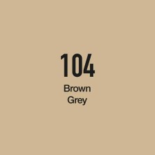 Twin Marker BR104 Brown Grey