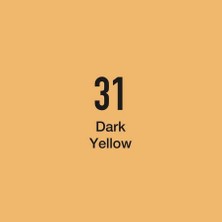 Twin Marker YR31 Dark Yellow