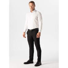 Süvari Normal Bel Normal Paça Regular Fit Siyah Erkek Pantolon PN2024000018