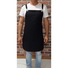 Favori Iş Elbiseleri Su Itici Özellikli Özel Kumaş Apron Önlüğü, Mutfak Önlüğü, Barista, Garson Önlüğü, Boydan Önlük,