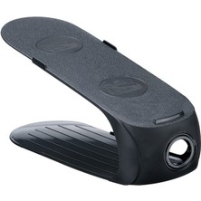 Olgun Home 2 Adet Siyah Gondol Ayakkabı Rampası Ayakkabı Düzenleyici Organizer