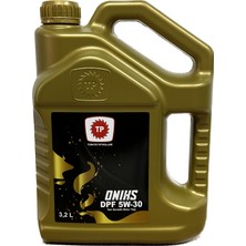 Türkiye Petrolleri Oniks Dpf Partiküllü 5W-30 3.2 Litre Motor Yağı ( Üretim Yılı :2022 )