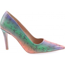 DGN 135-23Y Kadin Sivri Burun Topuklu Ayakkabi