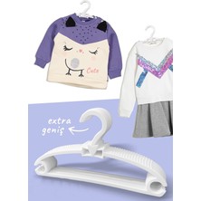 Olgun Home Fiyonk Bebek Elbise Askısı 24 Adet Çocuk Kıyafet Askısı