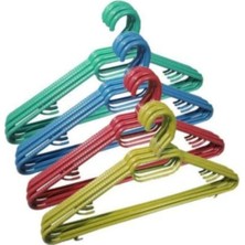 Olgun Home 24 Adet Ekonomik Plastik Elbise Askısı