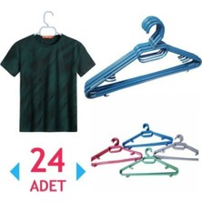 Olgun Home 24 Adet Plastik Elbise Askısı