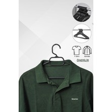 Olgun Home 80 Adet Siyah Plastik Elbise Askısı 80'li Set