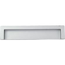Nobel Kenar Gömme Kulp Mat Krom 128 mm