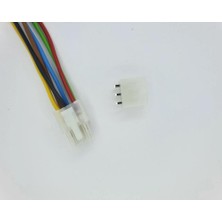 Sanec 4,20MM 6 Pin Kablolu Konnektör Takım 10CM - 1,00MM