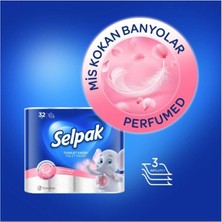 Selpak Pudralı Tuvalet Kağıdı 96 Rulo 32 x 3