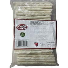 Enjoy Burgu Çubuk Sütlü Köpek Çiğneme Kemikleri 100LÜ Paket