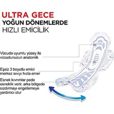 Kotex Ped Ultra Single Gece 6'lı X2 Adet