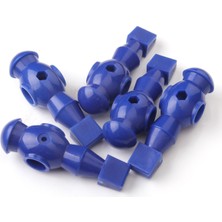 Perfk 11PCS 4.2 '' Foosball Oyuncular Guys Indoor Game Foosball Bileşenleri BLUE-11PCS (Yurt Dışından)