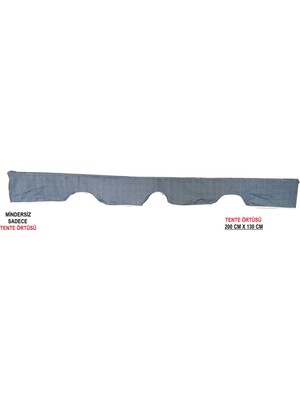 Nelson Tente Salıncak Tentesi Gölgelik 3 Kişilik Tente Gölgelik 200X130 Cm-Lacivert