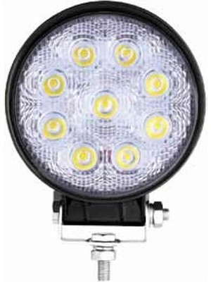 Emir Yuvarlak Çalışma Lambası 9 Ledli 27W(POWER Led) Beyaz