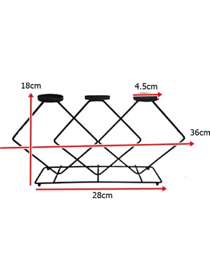 Gaman 3'lü Şamdan Mumluk Metal Dekoratif Şamdan