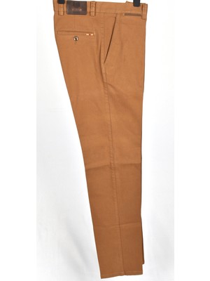 Gesto 15011 Gesto Slim Fit Keten Pantolon/hardal/38