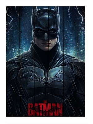 Ekart Batman Film Afişi Art Mdf Poster