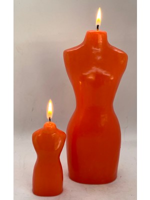 Missi 2 Boy Turuncu Vücud Mum Seti 24 cm - 11 cm