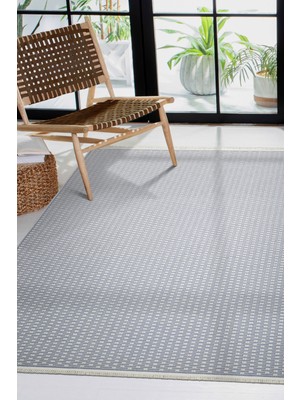 Canvas Rugs Natural Yıkanabilir Kaymaz Taban Modern Örgülü Dokuma Kilim