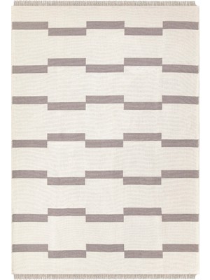 Canvas Rugs Çift Taraflı Makinada Yıkanabilir Modern Desenli Dokuma Kilim