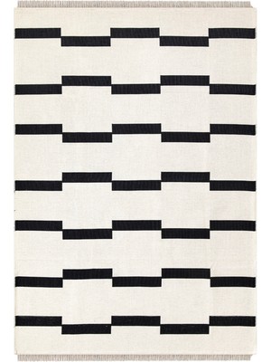 Canvas Rugs Çift Taraflı Makinada Yıkanabilir Modern Desenli Dokuma Kilim