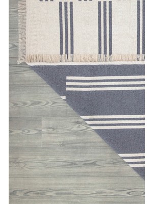 Canvas Rugs Çift Taraflı Makinada Yıkanabilir Modern Desenli Dokuma Kilim