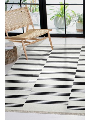 Canvas Rugs Çift Taraflı Makinada Yıkanabilir Modern Desenli Dokuma Kilim