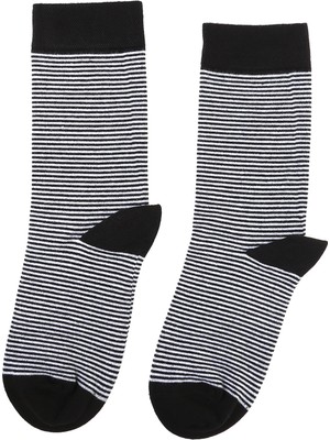 Fabrika Siyah Kadın Soket Çorap Fab-Ns-53